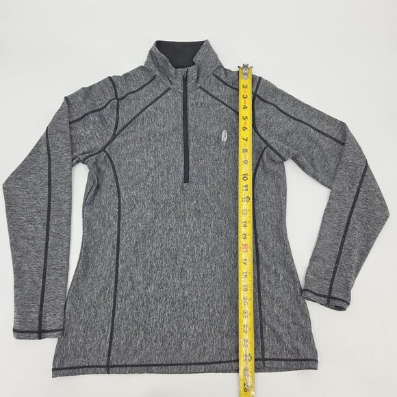 Antigua Mockneck Pullover Top Womens Size Small 1/4 Zip Pullover Athleisure Gym - Picture 4 of 7